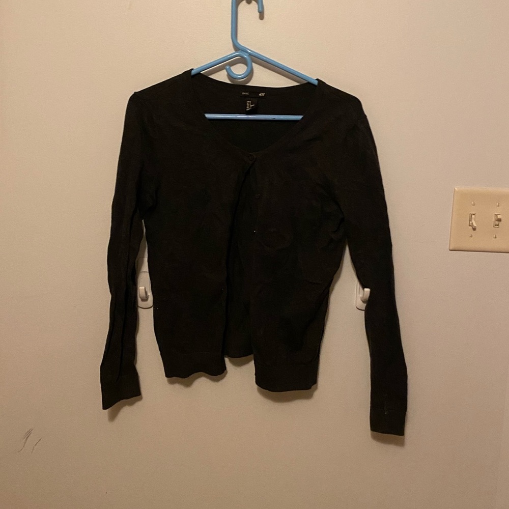 Dark Grey H&M Cardigan